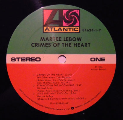 Crimes Of The Heart - secondary