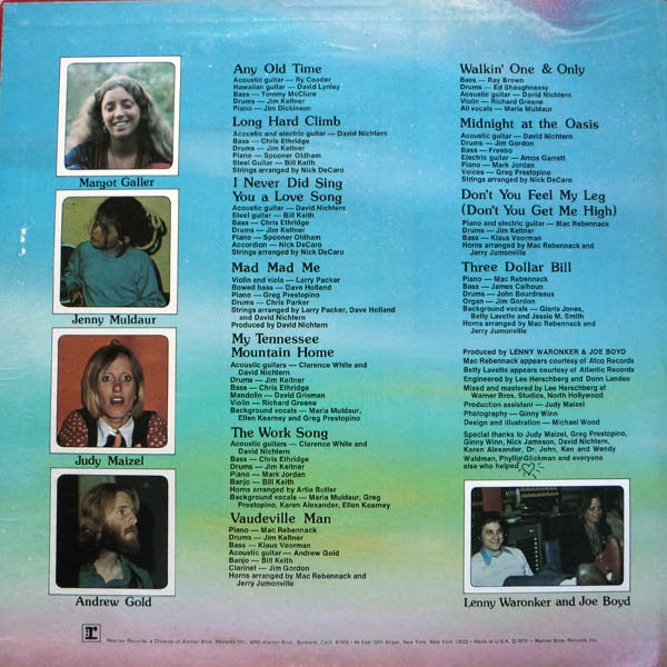 Maria Muldaur - secondary