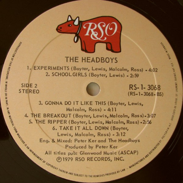 The Headboys - secondary