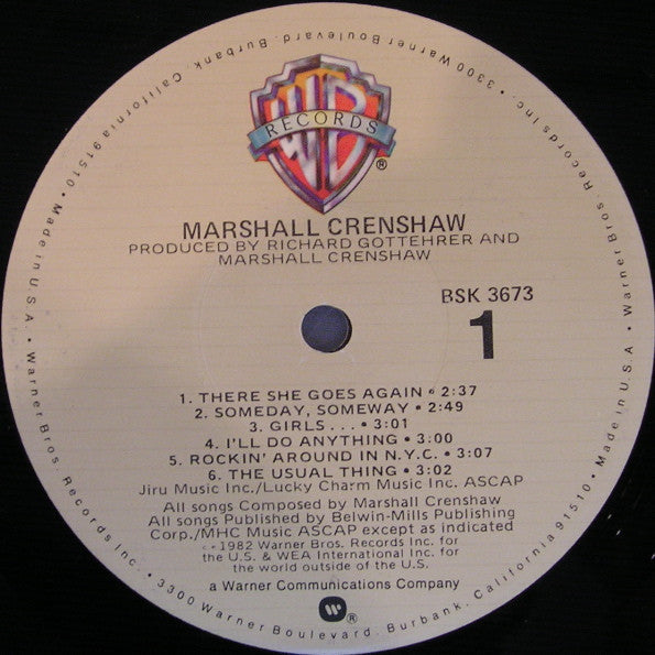 Marshall Crenshaw - secondary