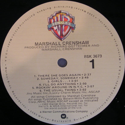 Marshall Crenshaw - secondary