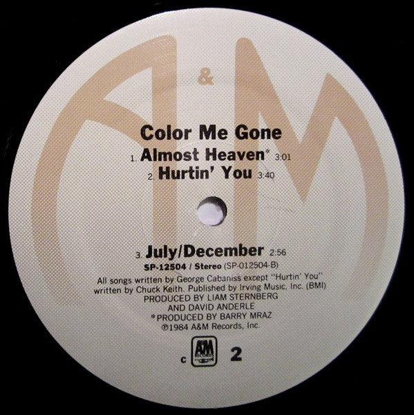 Color Me Gone - secondary