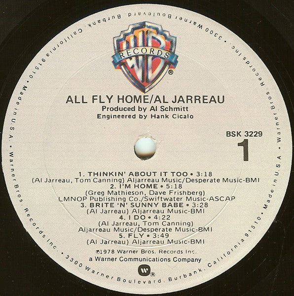 All Fly Home - secondary