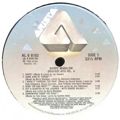 Greatest Hits Vol. II - secondary