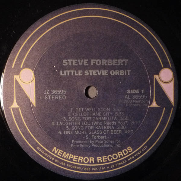 Steve Forbert - Little Stevie Orbit