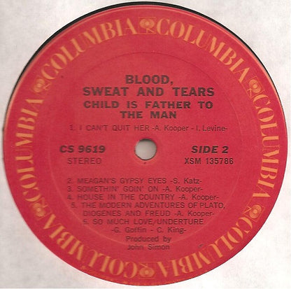 Blood, Sweat And Tears - Child Is Father To The Man