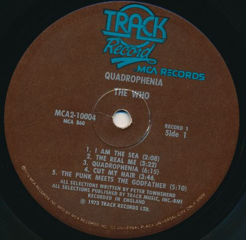 Quadrophenia - secondary