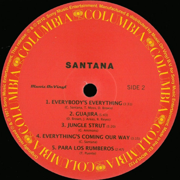 Santana 3 - secondary