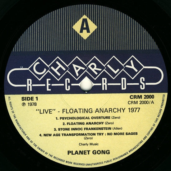 Planet Gong (2) - Live Floating Anarchy 1977