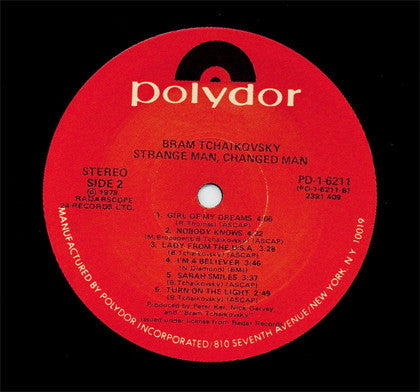 Strange Man, Changed Man - secondary