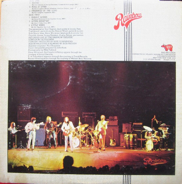 Eric Clapton's Rainbow Concert - secondary
