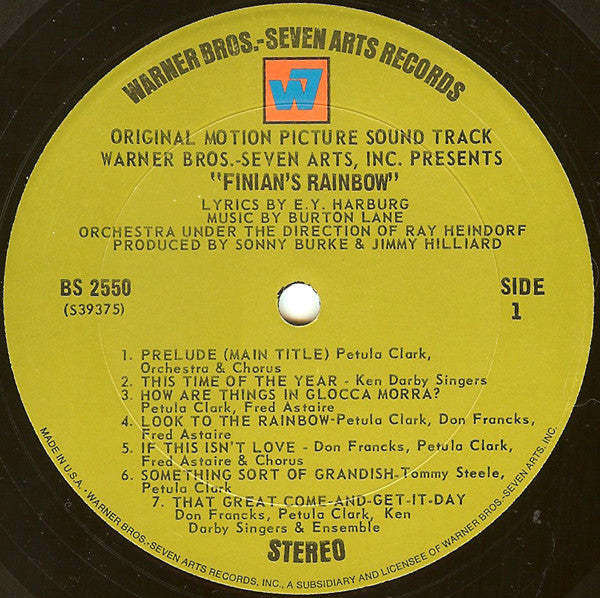 Fred Astaire, Petula Clark - Finian's Rainbow (Original Motion Picture Soundtrack)
