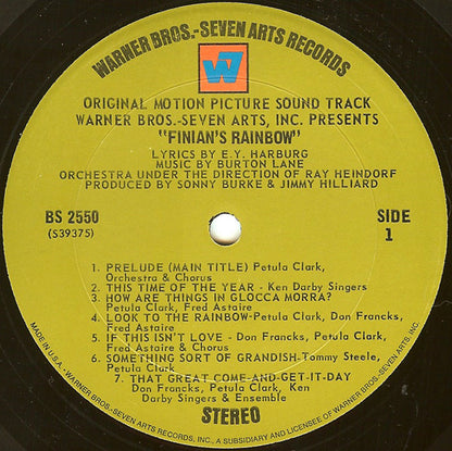 Fred Astaire, Petula Clark - Finian's Rainbow (Original Motion Picture Soundtrack)