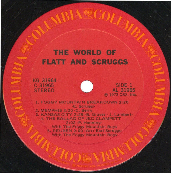 Flatt & Scruggs - The World Of Flatt And Scruggs