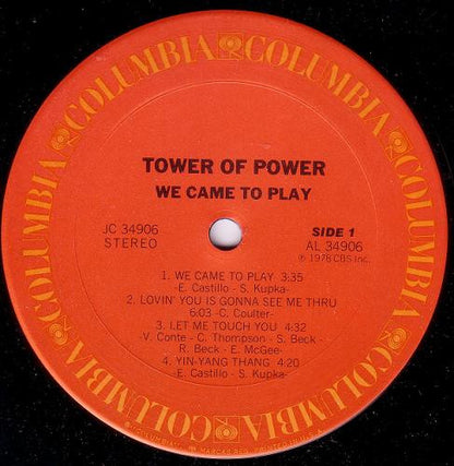 Tower Of Power - We Came To Play