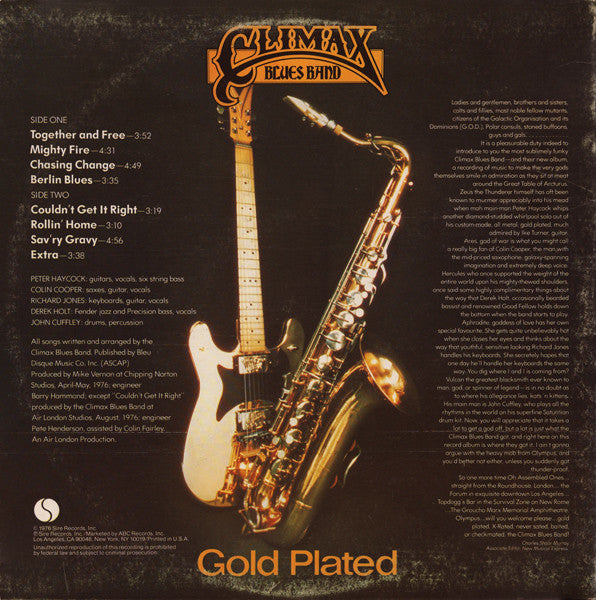 Gold Plated - secondary