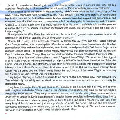 Bitches Brew Live - secondary