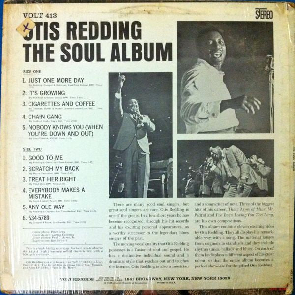 Otis Redding - The Soul Album