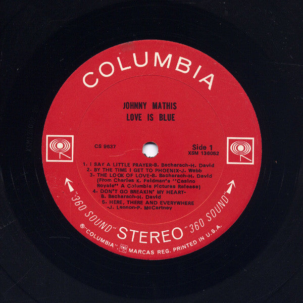 Johnny Mathis - Love Is Blue