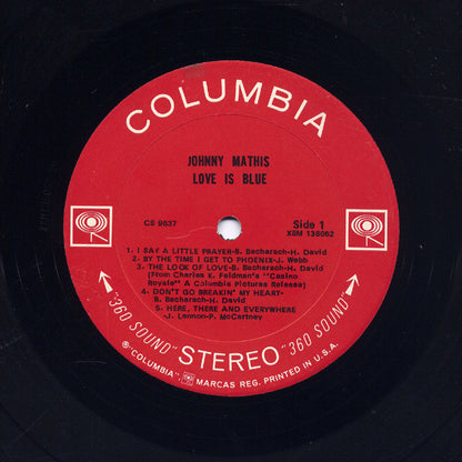 Johnny Mathis - Love Is Blue
