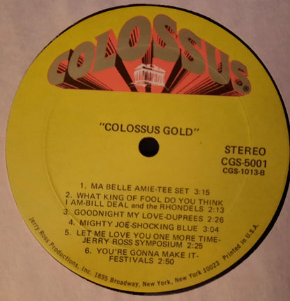 Colossus Gold - secondary