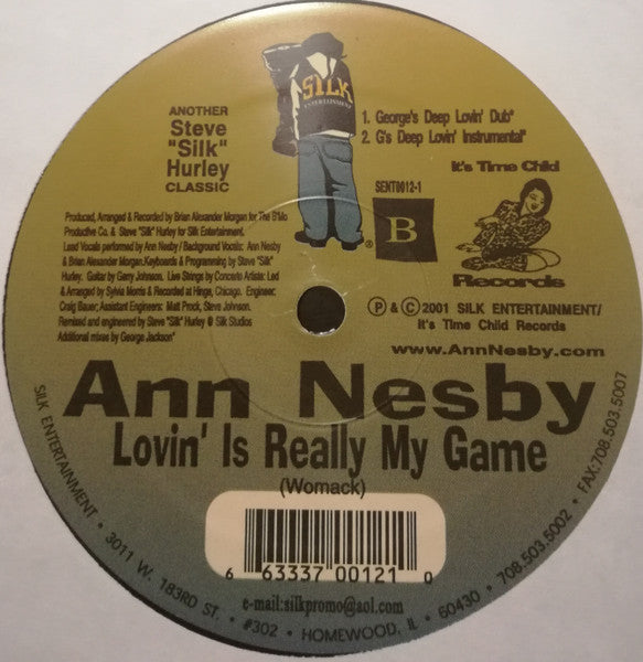 12": Ann Nesby - Lovin' Is Really My Game