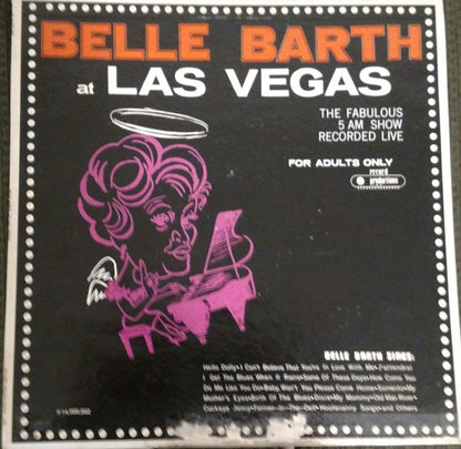 Belle Barth - Belle Barth At Las Vegas