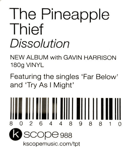 Dissolution - secondary