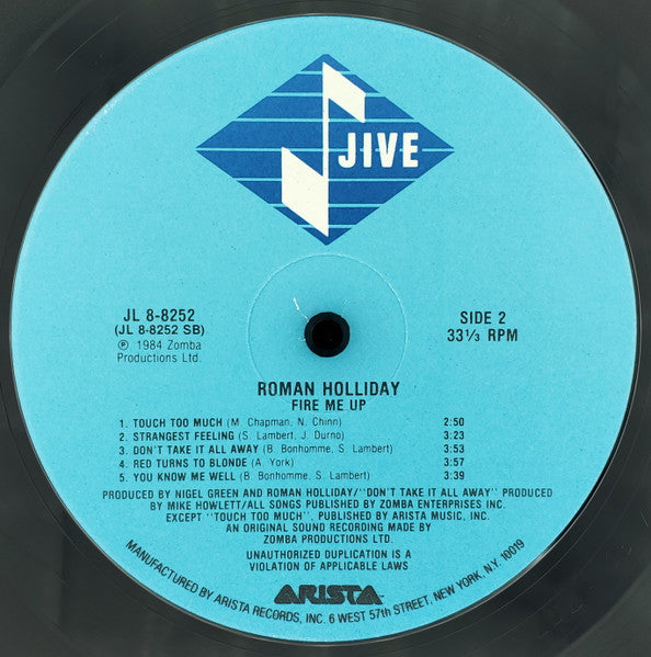 Fire Me Up - secondary