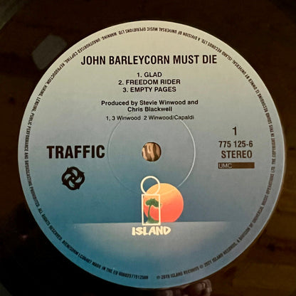 John Barleycorn Must Die - secondary