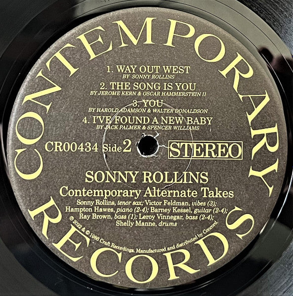 Go West! The Contemporary Records Albums - secondary