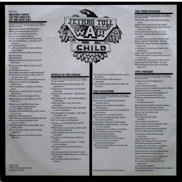 War Child - secondary