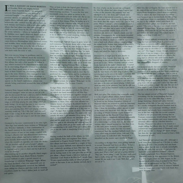 Paranoid - secondary