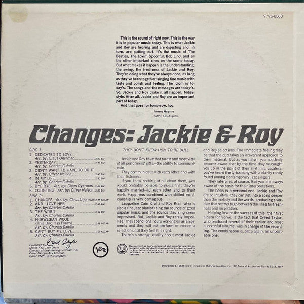 Changes - secondary