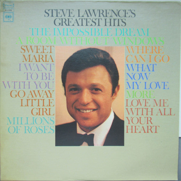 Steve Lawrence's Greatest Hits - secondary