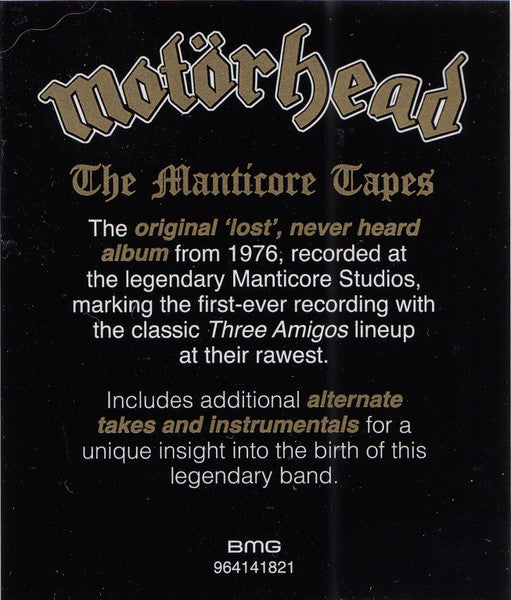 The Manticore Tapes - secondary