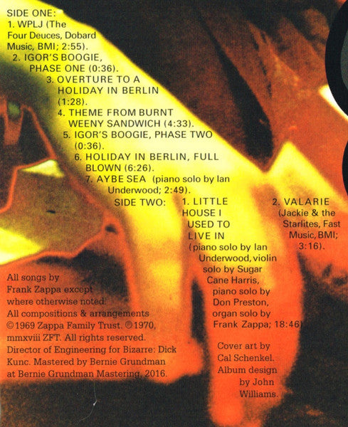 Burnt Weeny Sandwich - secondary