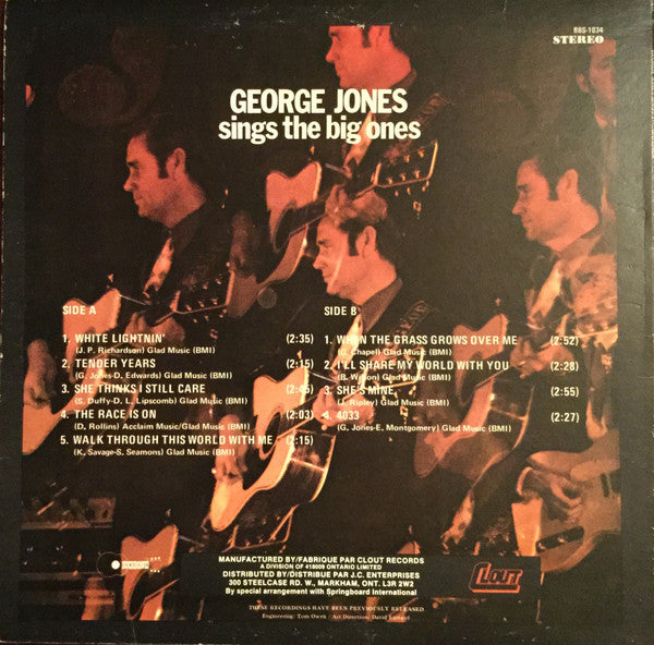 George Jones - George Jones Sings The Big Ones