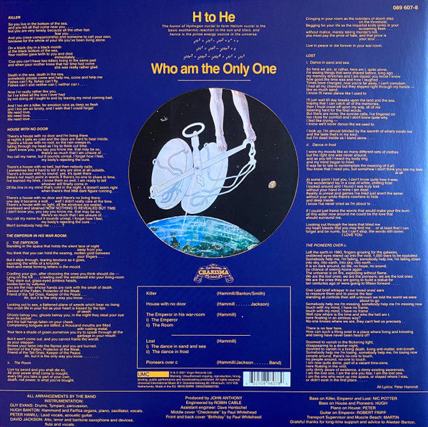 H To He Who Am The Only One - secondary