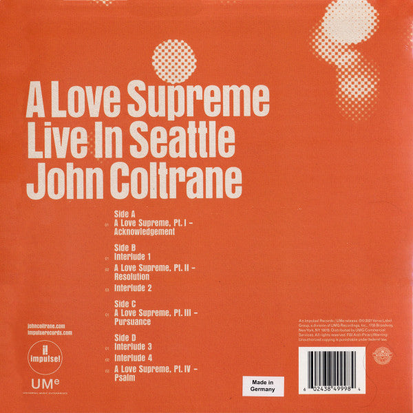 A Love Supreme: Live In Seattle - secondary