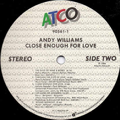Close Enough For Love - secondary
