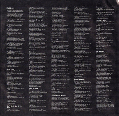 ELO's Greatest Hits - secondary