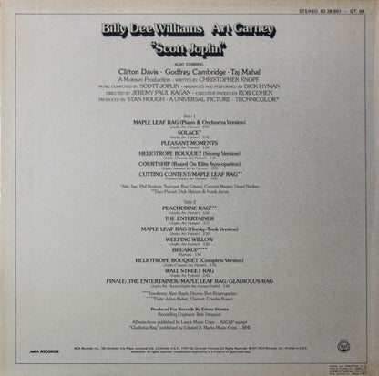 Scott Joplin - Music From The Original Motion Picture Soundtrack - secondary