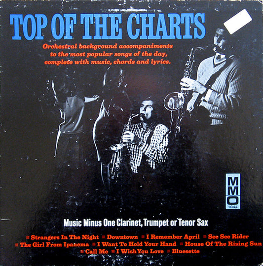 Top Of The Charts: Music Minus One Clarinet, Trumpet or Tenor Sax - primary