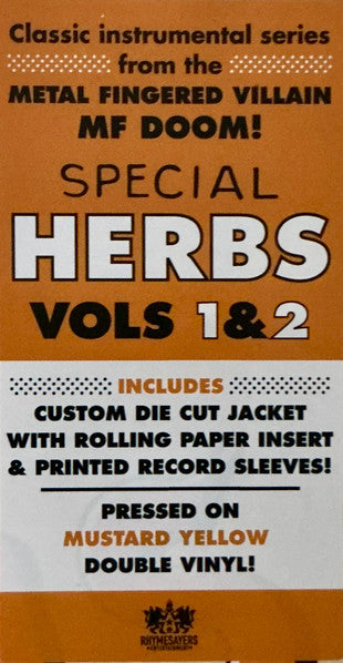 Special Herbs (Vols 1&2) - secondary