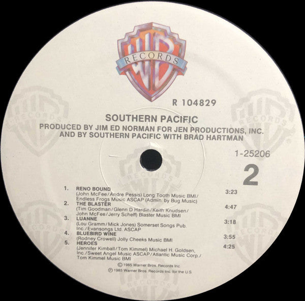 Southern Pacific - secondary