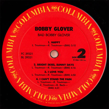 Bad Bobby Glover - secondary