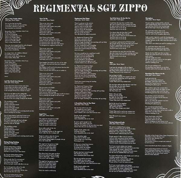 Regimental Sgt. Zippo - secondary