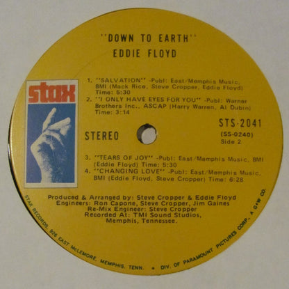 Eddie Floyd - Down To Earth
