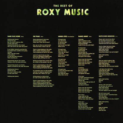 The Best Of Roxy Music - secondary